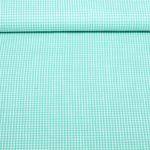 Baumwoll-Webware - Karo Grün Baumwoll-Webware - Karo Grün