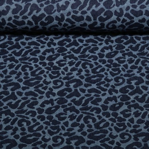 Hosenjeans Jacquard - Leo Dunkelblau
