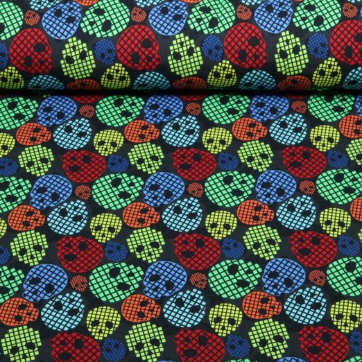 Jersey - Aliens Noir Multicolore Jersey - Aliens Noir Multicolore
