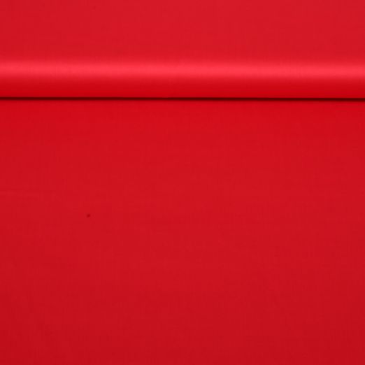 Baumwolle Satin Mimi - Uni Rot
