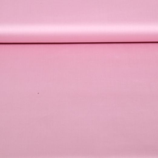 Baumwolle Satin Mimi - Uni Hellrosa Baumwolle Satin Mimi - Uni Hellrosa