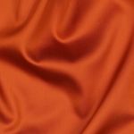 Baumwolle Satin - Uni Kürbisorange