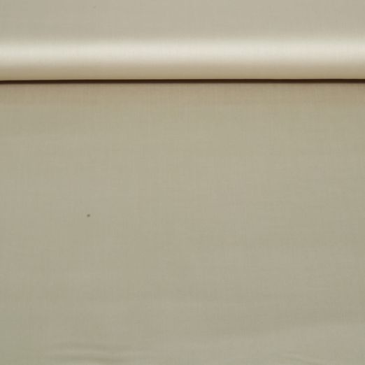 Baumwolle Satin Mimi - Uni Beige