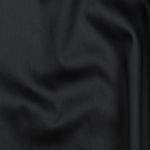 Baumwolle Satin - Uni Schwarz
