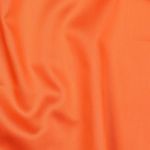 Baumwolle Satin - Uni Orange