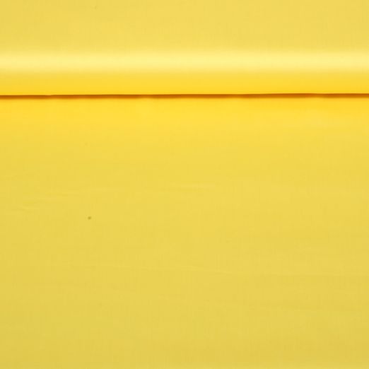 Satin de coton Mimi - Jaune uni