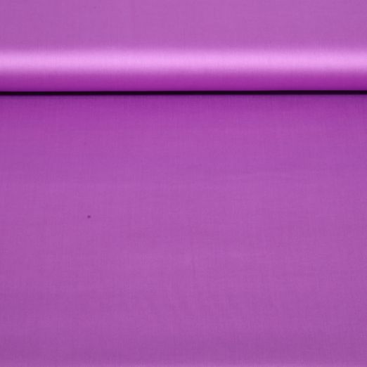 Baumwolle Satin Mimi - Uni Lilaviolett Baumwolle Satin Mimi - Uni Lilaviolett
