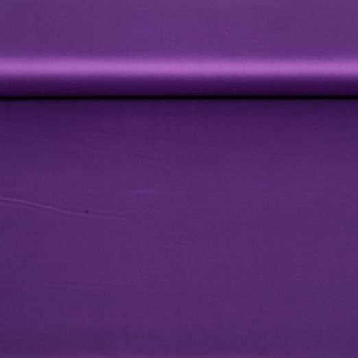 Baumwolle Satin Mimi - Uni Dunkelviolett Baumwolle Satin Mimi - Uni Dunkelviolett