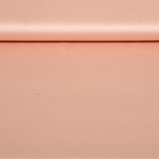 Baumwolle Satin Mimi - Uni Lachs