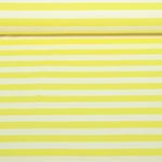 Bio Jersey - Hamburger Liebe Uno Summer Stripes Ecru Gelb Bio Jersey - Hamburger Liebe Uno Summer Stripes Ecru Gelb