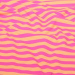 Bio Jersey - Hamburger Liebe Duo Summer Stripes Orange Pink Bio Jersey - Hamburger Liebe Duo Summer Stripes Orange Pink