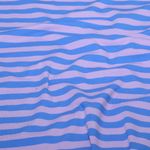 Bio Jersey - Hamburger Liebe Duo Summer Stripes Blau Lila