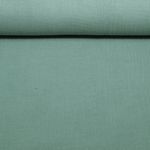 Gaze de coton bio Tripple - Vert sauge uni Gaze de coton bio Tripple - Vert sauge uni