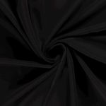 Blusen- und Kleiderstoff - Crepe Stretch Schwarz