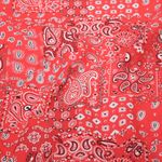Tessuto in cotone - Paisley Patchwork Rosso Tessuto in cotone - Paisley Patchwork Rosso