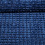 Polsterstoff Suzi Genoppt - Uni Royalblau Polsterstoff Suzi Genoppt - Uni Royalblau