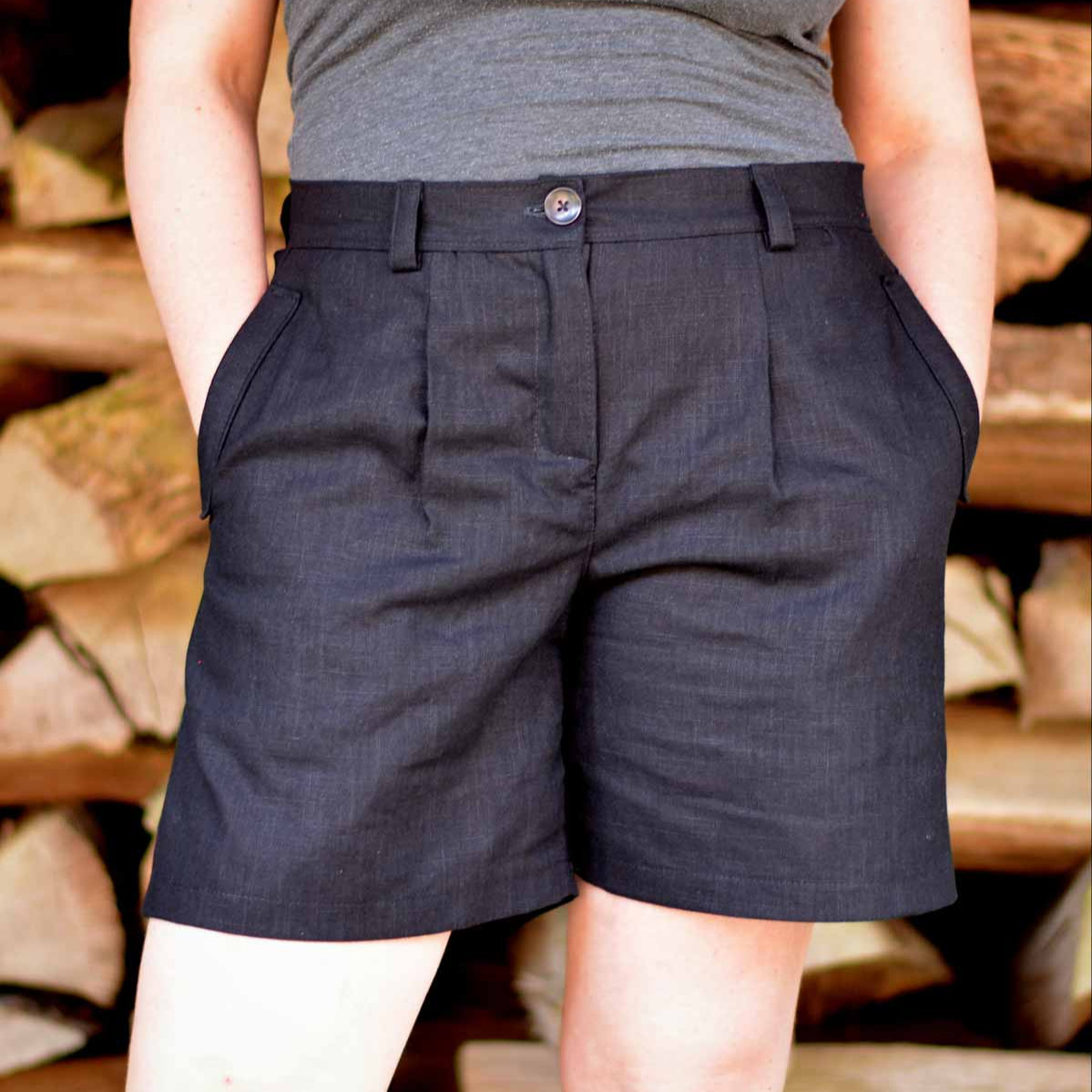 Shorts - Barfuß durchs Blau - Schnittmuster eBook-4 Shorts - Barfuß durchs Blau - Schnittmuster eBook-4