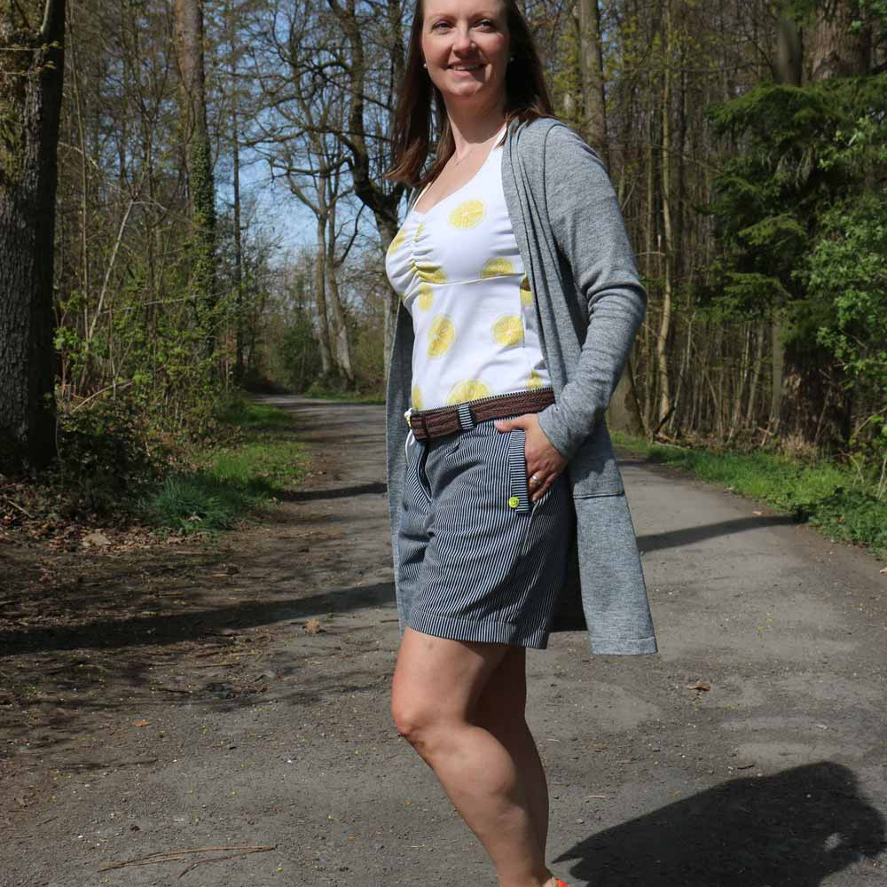 Shorts - Barfuß durchs Blau - Schnittmuster eBook-8 Shorts - Barfuß durchs Blau - Schnittmuster eBook-8