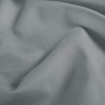Coton tissé - Tissu pour drapeau gris acier uni