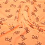 Sommersweat - French Terry Gamecontroller Orange Neon Sommersweat - French Terry Gamecontroller Orange Neon