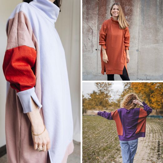 Sweatshirt oder Kleid - LaBoum - Schnittmuster eBook