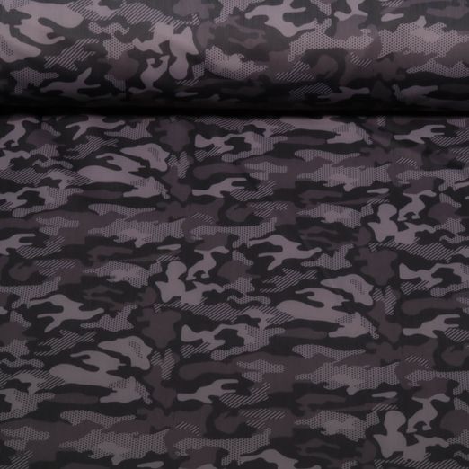 Funktionsjersey - Bi-Elastisch Sport Camouflage Schwarz Funktionsjersey - Bi-Elastisch Sport Camouflage Schwarz