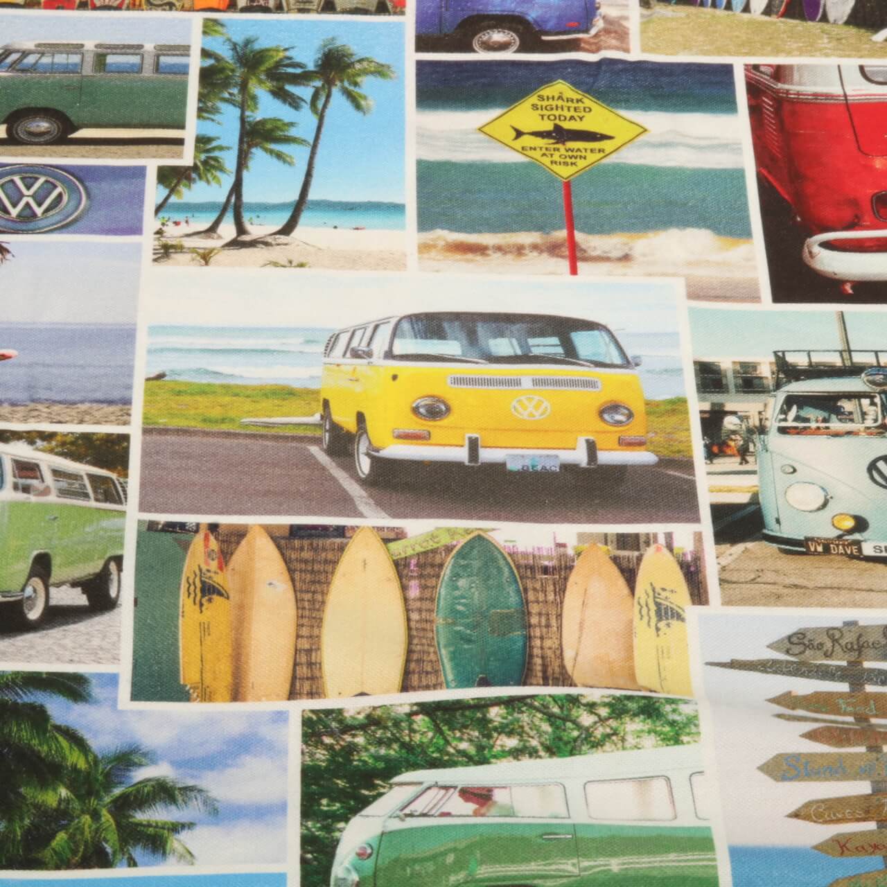 Toile canevas - Impression numérique VW Combi Van Malibu Multicolore-1 Toile canevas - Impression numérique VW Combi Van Malibu Multicolore-1