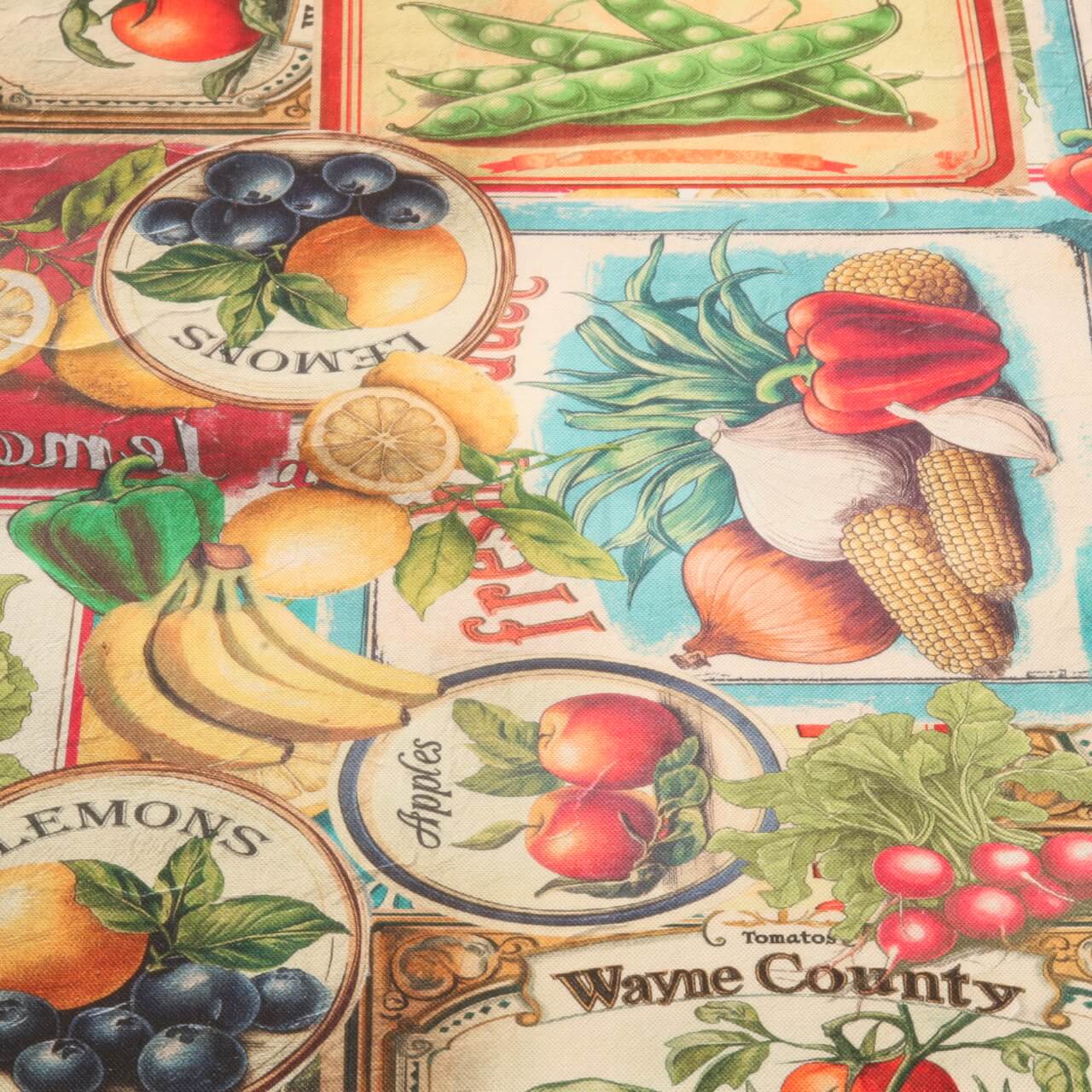 Toile canevas - Impression numérique de fruits et légumes Multicolore-1 Toile canevas - Impression numérique de fruits et légumes Multicolore-1
