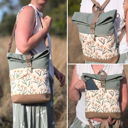 Taschenrucksack - Frieda - Schnittmuster eBook