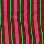 Toile canevas – Rayures caramel et rose vif Toile canevas – Rayures caramel et rose vif