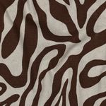 Toile canevas - Effet lin Zebra Beige Marron Toile canevas - Effet lin Zebra Beige Marron