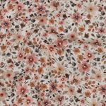 Baumwoll-Popeline – Digital Kleine Blüten Ecru Baumwoll-Popeline – Digital Kleine Blüten Ecru