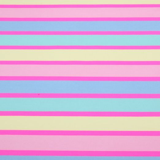 Sommersweat - French Terry Multistreifen Pastell Neon Sommersweat - French Terry Multistreifen Pastell Neon