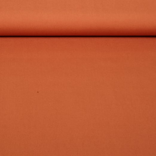 Tissu en coton bio Ilvi - Cuivre (ou Rose Gold) uni