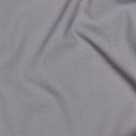 Tessuto in cotone biologico - Grigio a tinta unita