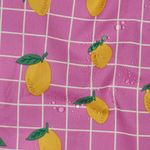 Beschichtete Baumwolle - Zitronen Rosa Beschichtete Baumwolle - Zitronen Rosa