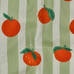 Beschichtete Baumwolle - Orangen Grün Beschichtete Baumwolle - Orangen Grün