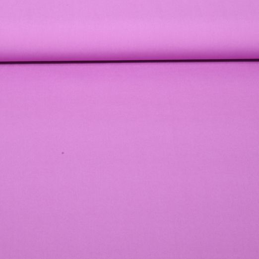Tissu en coton bio Ilvi - Uni Hortensia