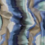 Katoensatijn - Digitaal, gestreept, abstract, blauw Katoensatijn - Digitaal, gestreept, abstract, blauw