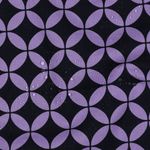 Cotone rivestito - Astratto blu marino