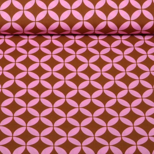 Beschichtete Baumwolle - Abstrakt Braun Beschichtete Baumwolle - Abstrakt Braun