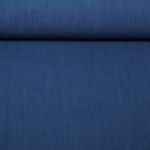 Lin viscose Vicky - Lavé, uni Bleu marine foncé Lin viscose Vicky - Lavé, uni Bleu marine foncé