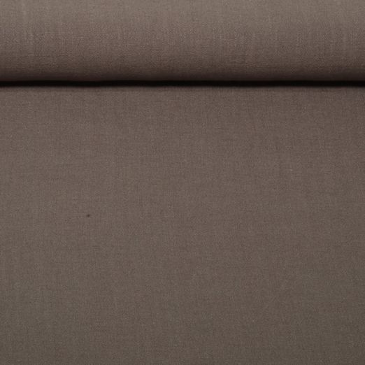 Lin viscose Vicky - Lavé, uni Marron Lin viscose Vicky - Lavé, uni Marron
