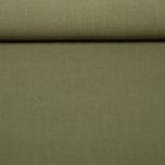 Lin viscose Vicky - Lavé, uni Vert olive Lin viscose Vicky - Lavé, uni Vert olive