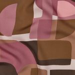 Viskose - Geo Mauve Ecovero™