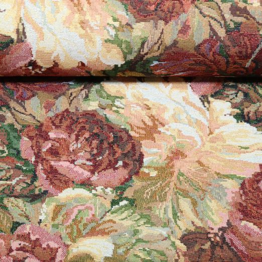 Gobelin - Grandes pétales de rose multicolores Gobelin - Grandes pétales de rose multicolores