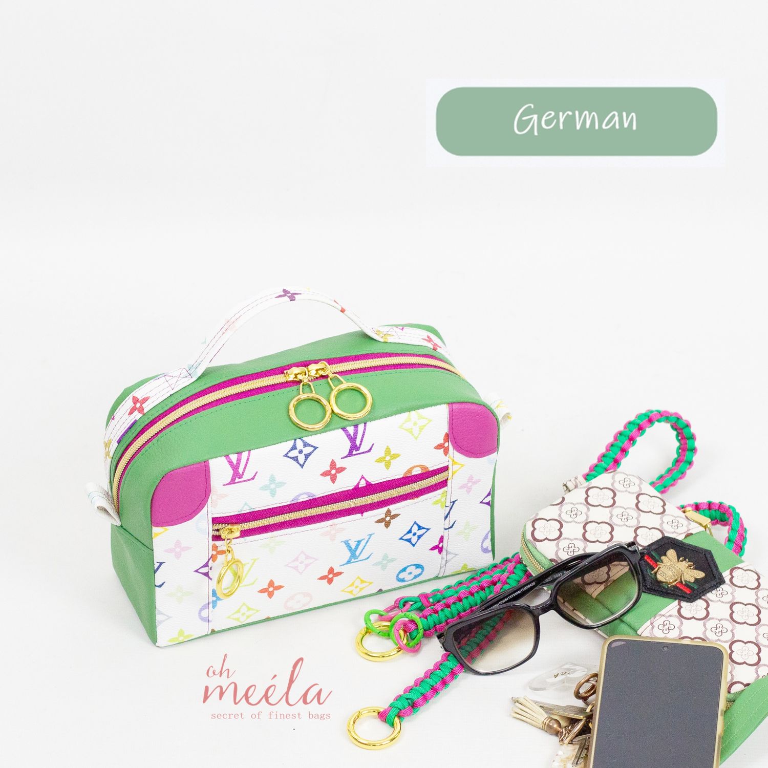 Crossbody-Bag - ohManni Mini - Schnittmuster eBook-8 Crossbody-Bag - ohManni Mini - Schnittmuster eBook-8