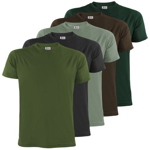 ALPIDEX Herren T-Shirts 5er Pack V-Ausschnitt - Basic Shirts 100% Baumwolle