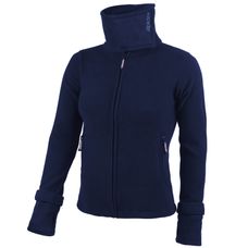 Fleecejacke mit hohem stehkragen Clearance