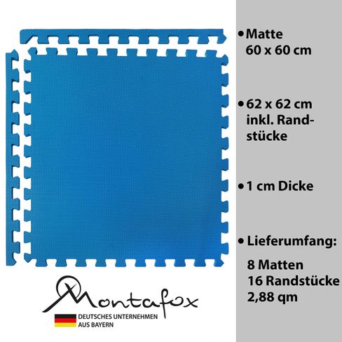 Rutschfeste Poolmatte mit Zulassung, Breite 60 cm, verschiedene Farben